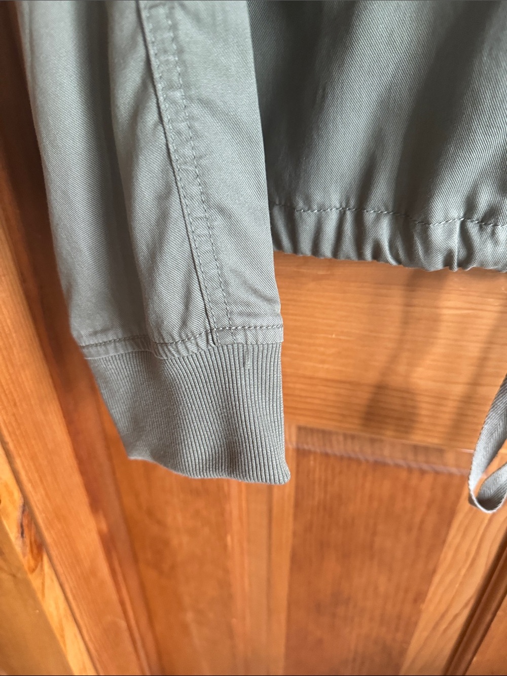 Sonoma Olive Utility Drawstring Jacket - Picture 4 of 5